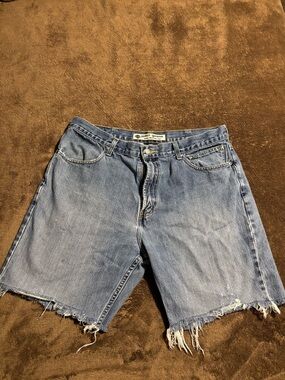 Harley-Davidson Genuine Motor Clothes Denim Jean Cut-off Shorts